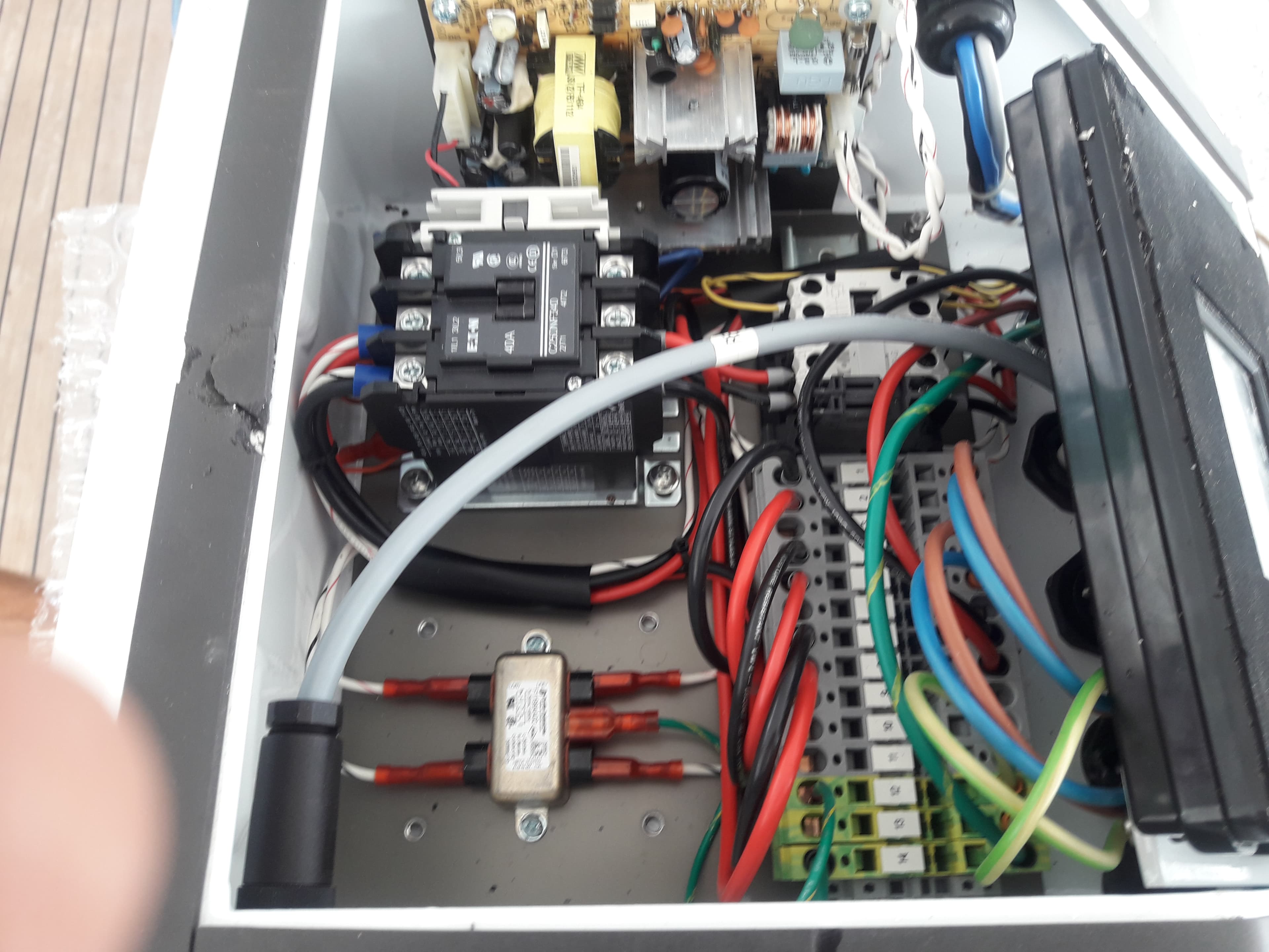 Old Engine Removal & Bilge Sanitization