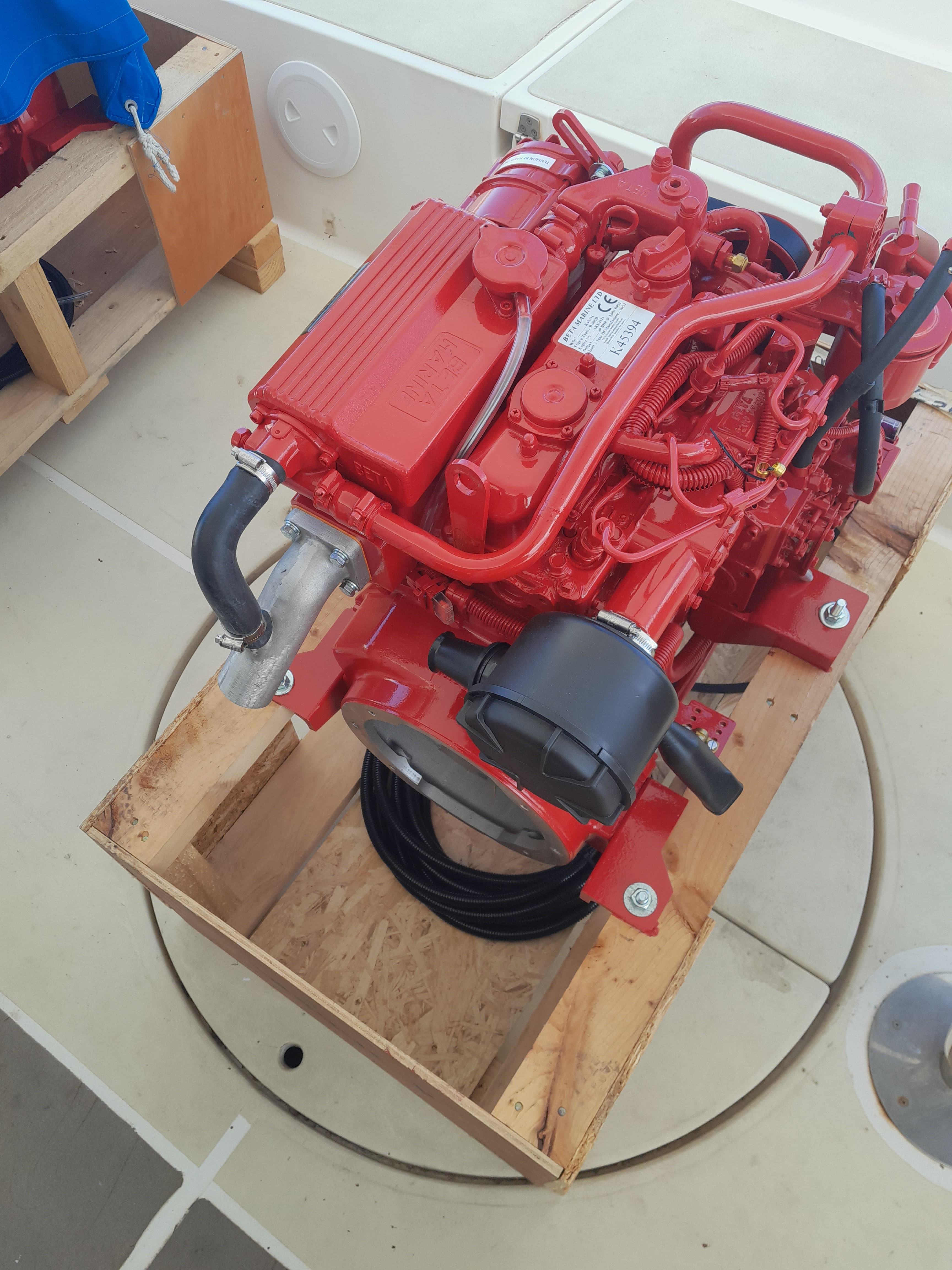 Exhaust System & Water Injection Riser